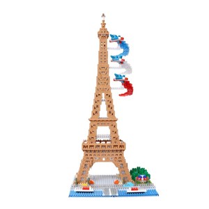 Nanoblock tour eiffel - edition deluxe