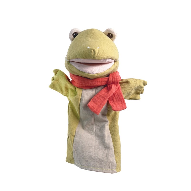 Marionette grenouille - 26 cm