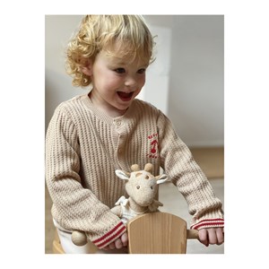 Leonie girafe doudou poche