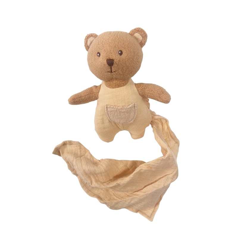 Doudou poche marcel ourson