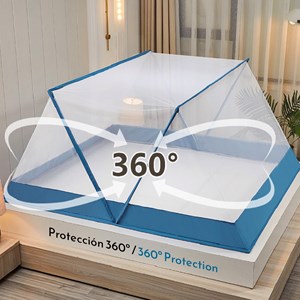 Moustiquaire pliante pour lit. 100x190x80cm.