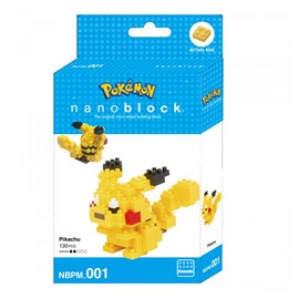 Nanoblock pokemon pikachu 130 pcs