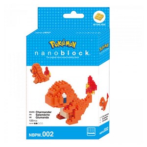 Nanoblock pokemon salameche 120 pcs