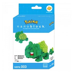 Nanoblock pokemon bulbizarre 120 pcs