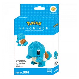 Nanoblock pokemon carapuce 120 pcs