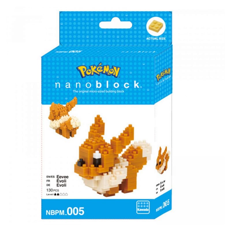 Nanoblock pokemon evoli 130 pcs