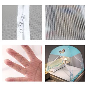 Moustiquaire pliante enfant pour lit avec double porte, design licorne. 120cm