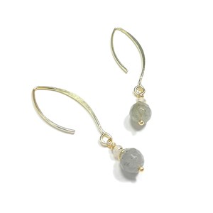 Boucles d'oreilles talisman labradorite