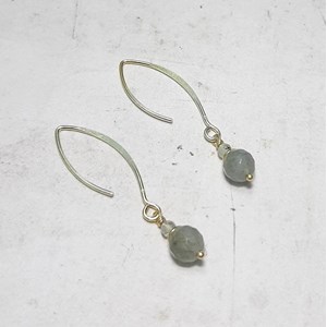 Boucles d'oreilles talisman labradorite