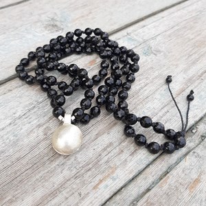 Mala onyx et appeleur d’anges argent 925