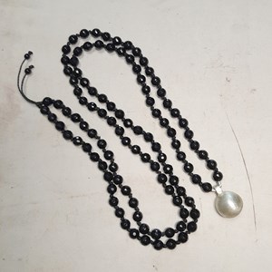 Mala onyx et appeleur d’anges argent 925