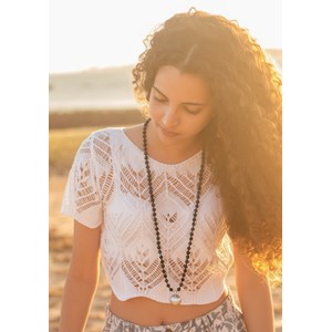 Mala onyx et appeleur d’anges argent 925