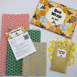Kit 3 bee wrap a faire soi-meme