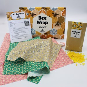 Kit 3 bee wrap a faire soi-meme