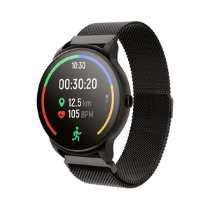 Montre connectée forever forevive 2 sb-330 noir avec enceinte bluetooth 3w