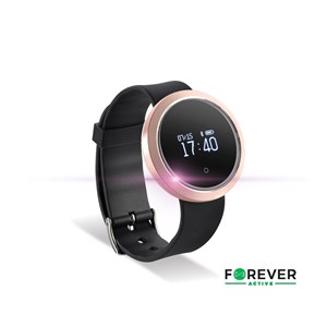 Montre connectée forever forevigo 2 round sb-310 rose or
