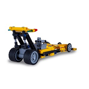 Cada drag racing jaune bricks