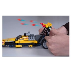 Cada drag racing jaune bricks
