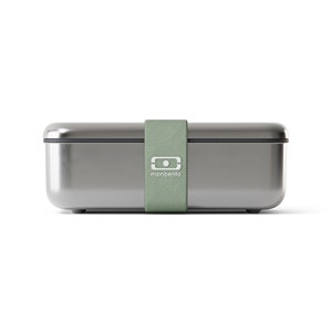 Lunch box en métal 700ml vert natural