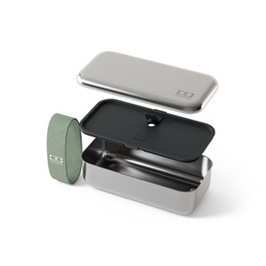 Lunch box en métal 700ml vert natural