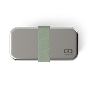 Lunch box en métal 700ml vert natural