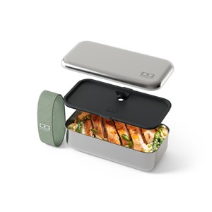 Lunch box en métal 700ml vert natural