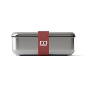 Lunch box en métal 700ml rose moka