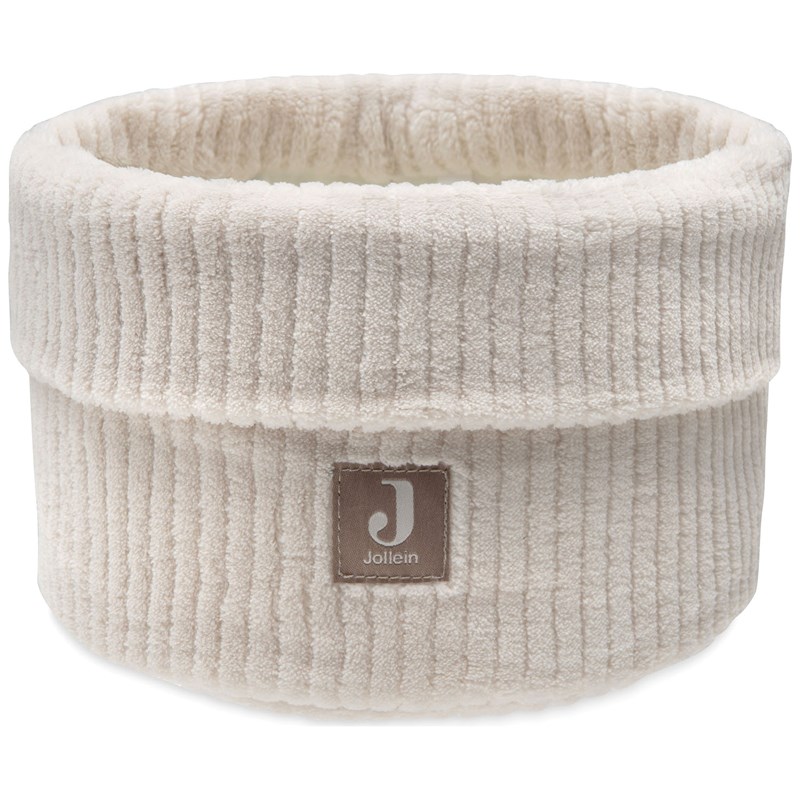Jollein - Panier de rangement cloudy rib oatmeal (14 x 18 cm)