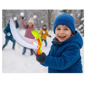 Lance-boules de neige 2en1