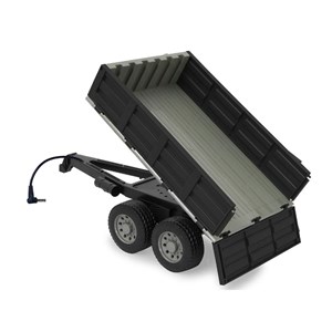 Benne noire pour tracteur rc 1:16
