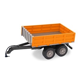 Benne orange pour tracteur rc 1:16