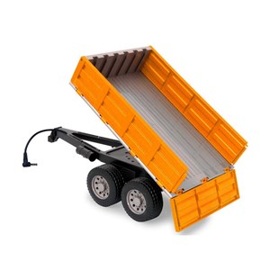 Benne orange pour tracteur rc 1:16