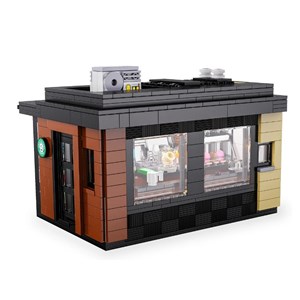 Cada maquette boutique café bricks