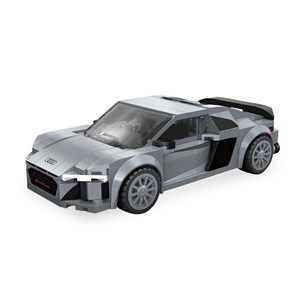 Cada audi r8 coupé 1:24 gris bricks