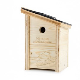 Nichoir pour mésange charbonnière prestige - gravure