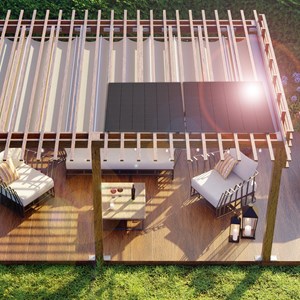 Kit double panneau solaire 420wc prêt à l’emploi