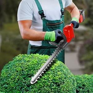 Taille-haies électrique 21v avec 3000 rpm, 400w et double batterie 20000mah.