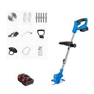 Débroussailleuse électrique 21v avec batterie lithium.