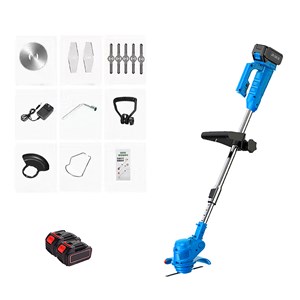 Débroussailleuse électrique 21v avec batterie lithium.