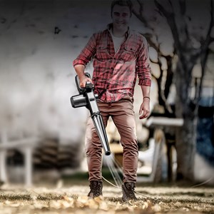 Souffleur industriel double batterie lithium-ion 6500mah, 4,5kpa.