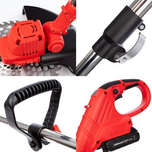 Débroussailleuse sans balai 21v avec 22000rpm, 600w de puissance.