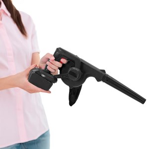 Mini souffleur de feuilles électrique avec batterie rechargeable de 6000mah.