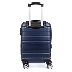 Jeu de 2 valises trolley extensibles, en matériau léger abs haute résistance.