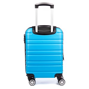 Jeu de 2 valises trolley extensibles, en matériau léger abs haute résistance.