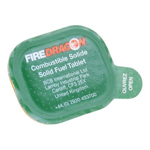 Combustible gel fire dragon en capsule