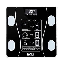 Balance intelligente avec bio-impédance, bluetooth et app.