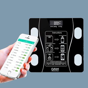 Balance intelligente avec bio-impédance, bluetooth et app.