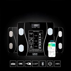 Balance intelligente avec bio-impédance, bluetooth et app.