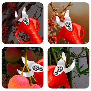 Cisailles de taille électriques, coupe de 30mm avec 500w et 8000mah.