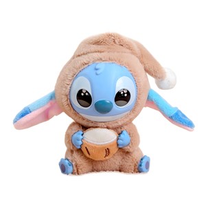 Peluche extra doux et moelleux avec pendentif. Design de petit monstre en pyjama